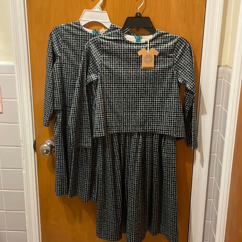 Girls matching dresses
